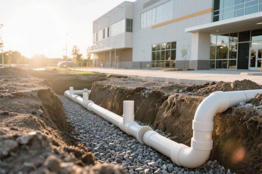 Expert Drainage Solutions for Homes and Businesses: How Vanguard Land Service Keeps Your Property Dry and Protected